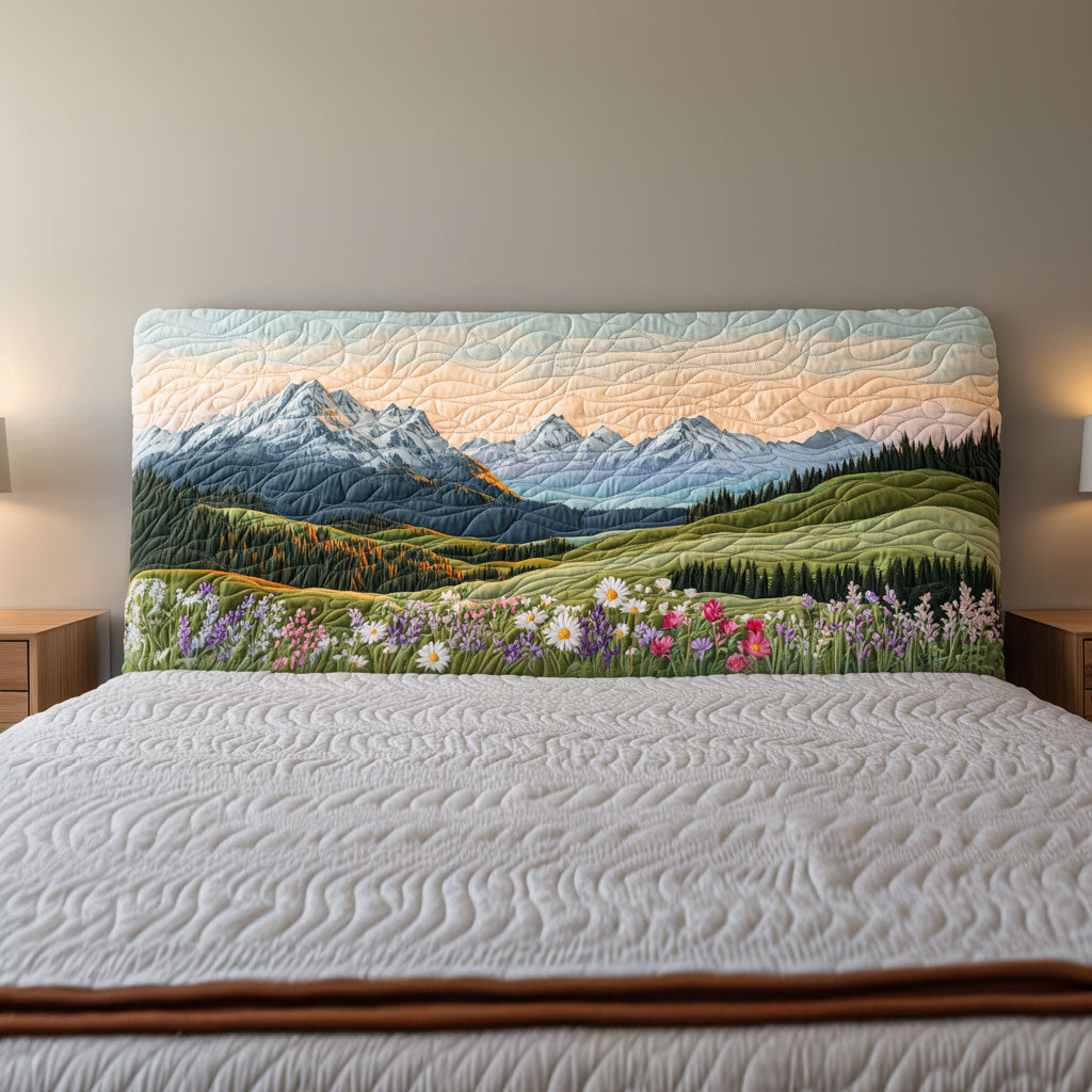 Infinity Valley QA0501008CL Quilted Headboard Slipcover