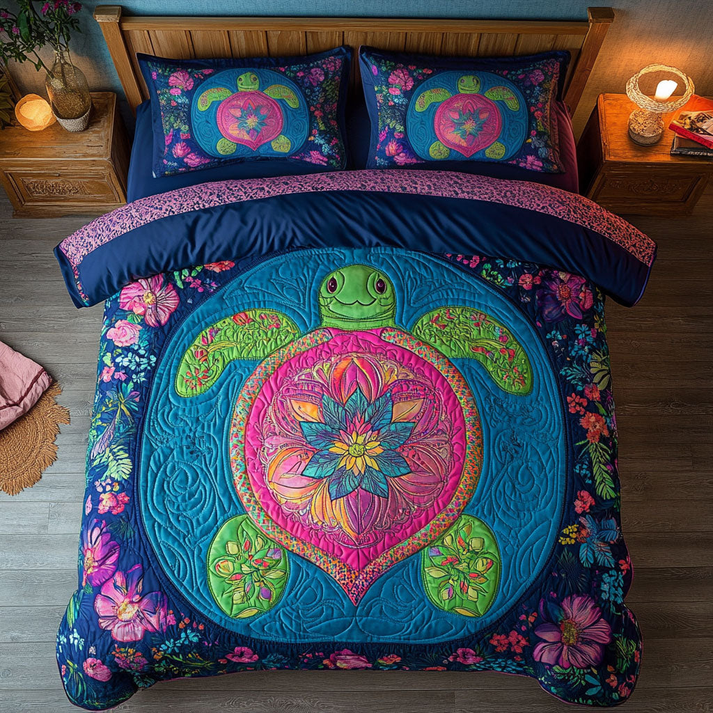 Whimsical Turtle Shell WY0406030CL Duvet Cover Set
