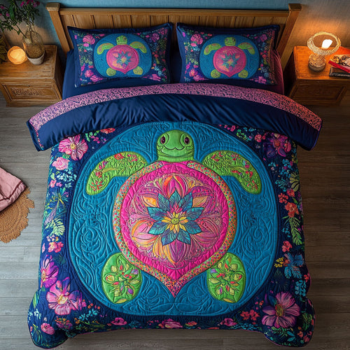 Whimsical Turtle Shell WY0406030CL Duvet Cover Set