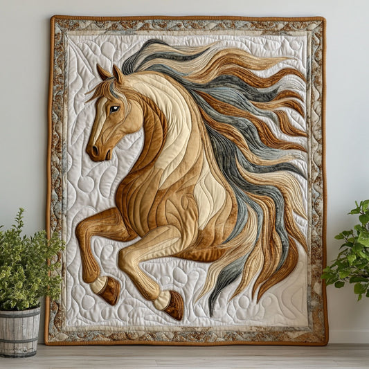 Majestic Horse CW1106033CL Quilt