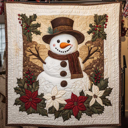 Joyful Snowman WP2911006CL Quilt