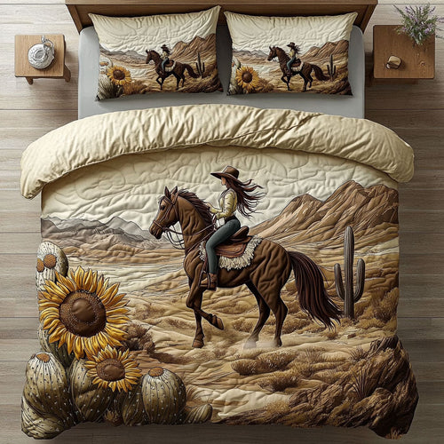 Desert Rider Dreams WX0507012CL Duvet Cover Set