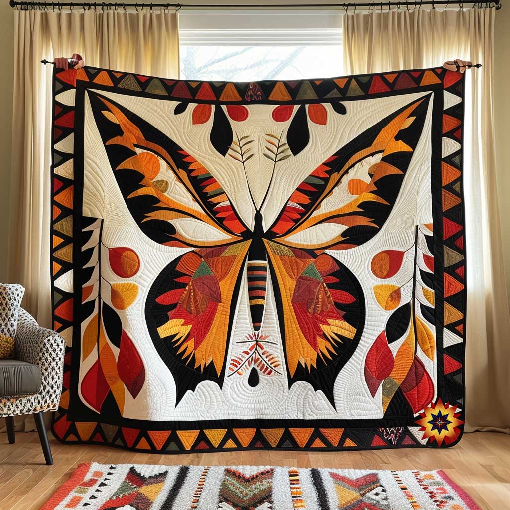 Butterfly Of The Flames WN1710007CL Quilt