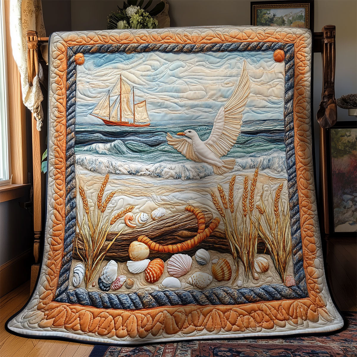 Coastal Calm WY2403006CL Quilt