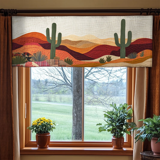Cactus WX1305007CL Quilted Valance