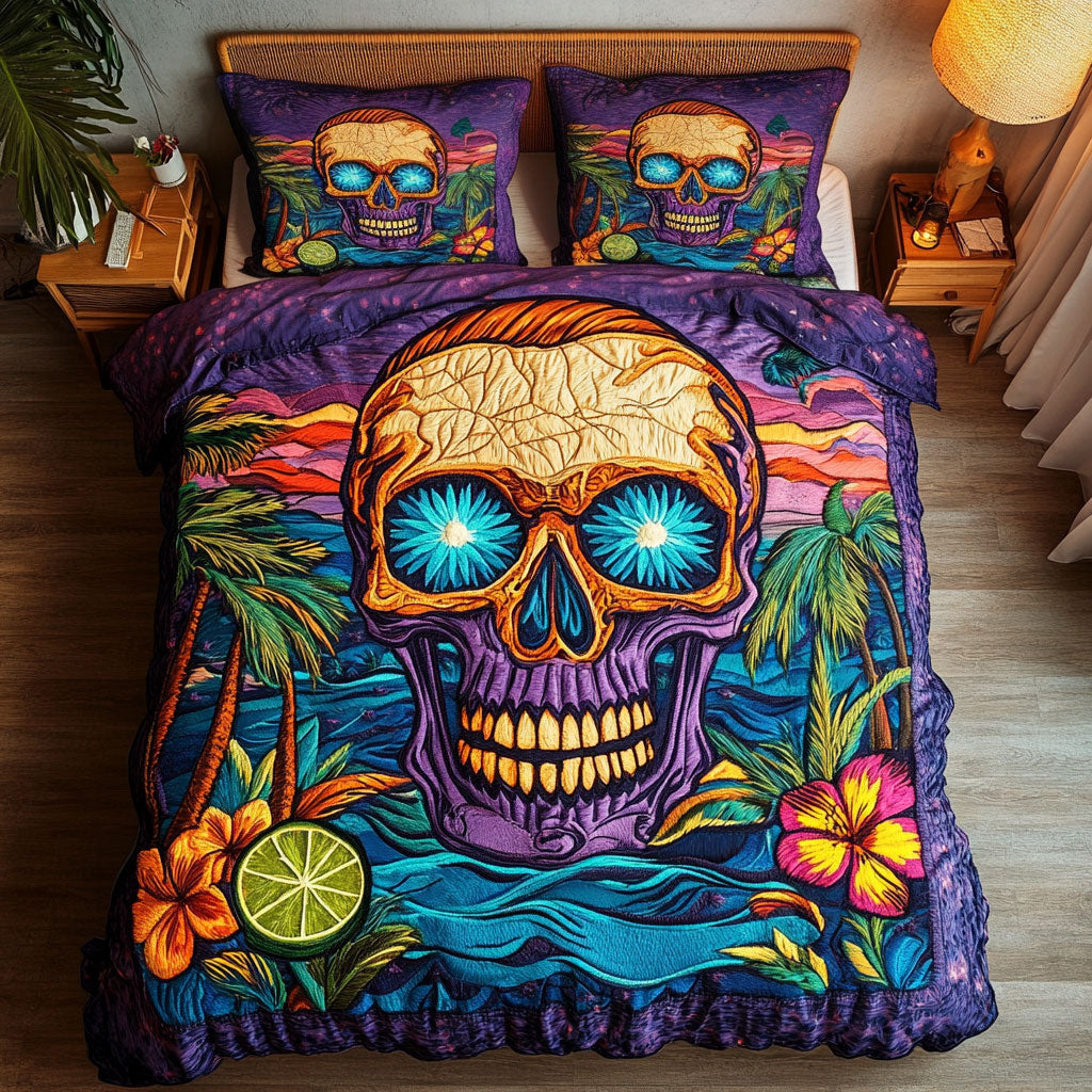 Skull Splash WN2805036CL Duvet Cover Set