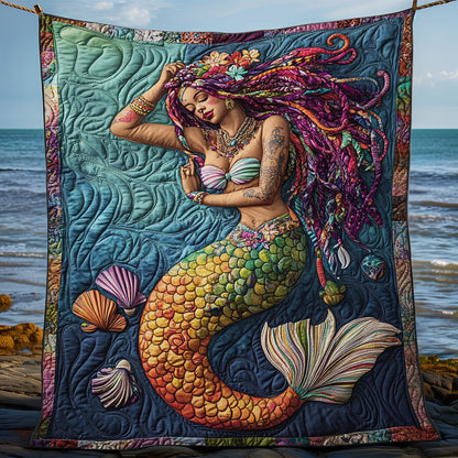 Hippie Mermaid WY2702083CL Quilt