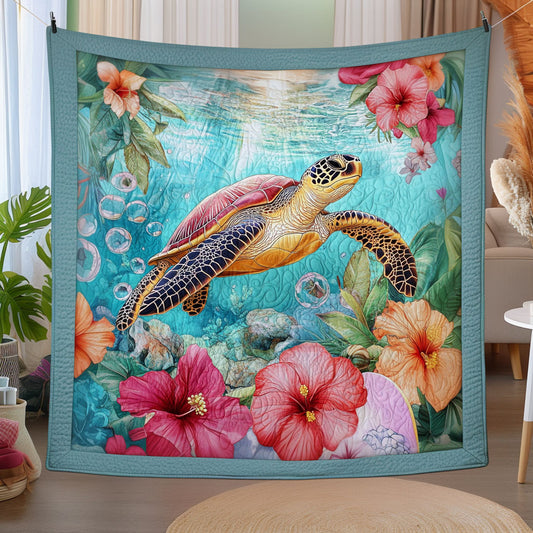 Turtle's Coral Reef LT2911006CL Quilt