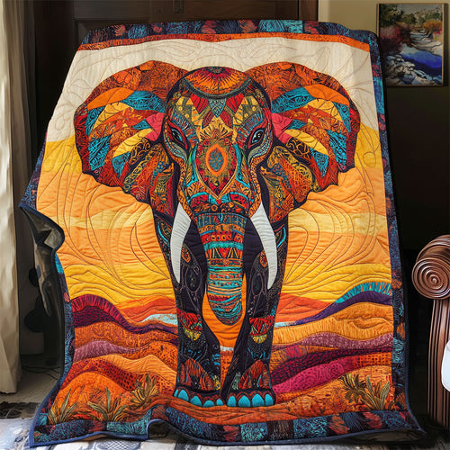 Mandala Elephant WX0406035CL Quilt