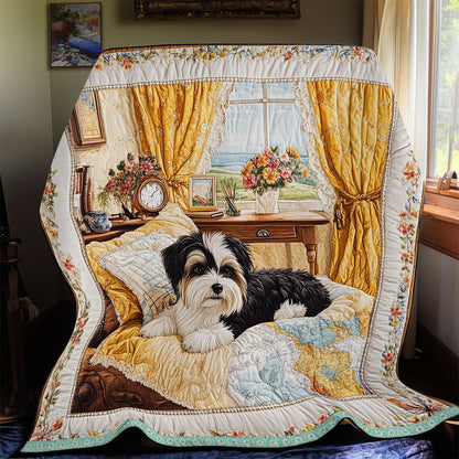 Cheerful Yorkshire Terrier WX2512006CL Quilt