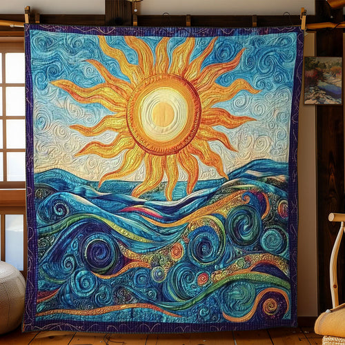 Sun And Ocean Whispers WN1203057CL Quilt