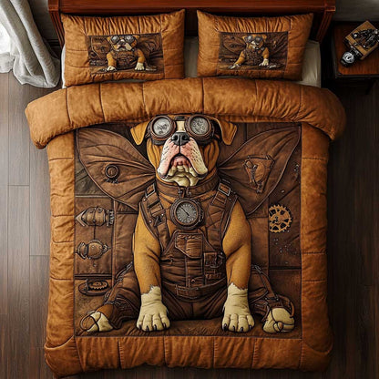 Steampunk Pitbull WN0804039CL Duvet Cover Set