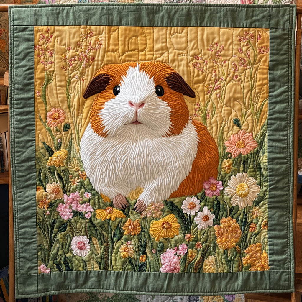 Guinea In Wildflower Meadow WY2308013CL Quilt