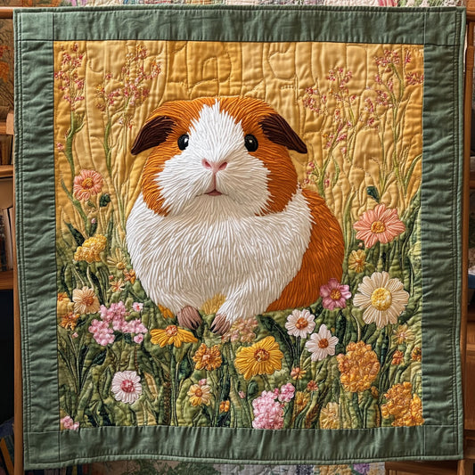Guinea In Wildflower Meadow WY2308013CL Quilt