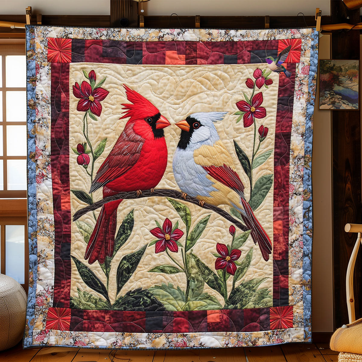 Cardinal Symphony WJ2612008CL Quilt