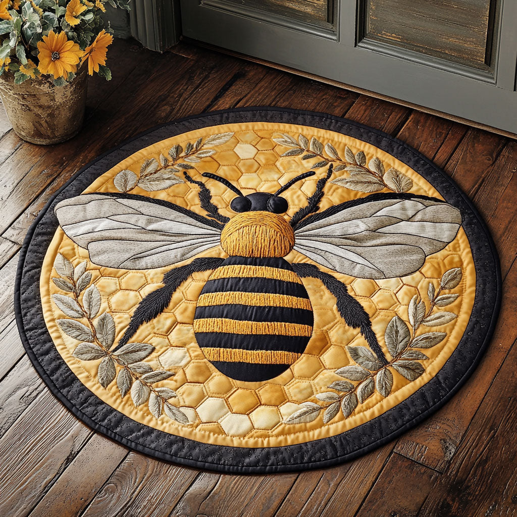 Hive Spirit CP0309077CL Quilted Round Mat