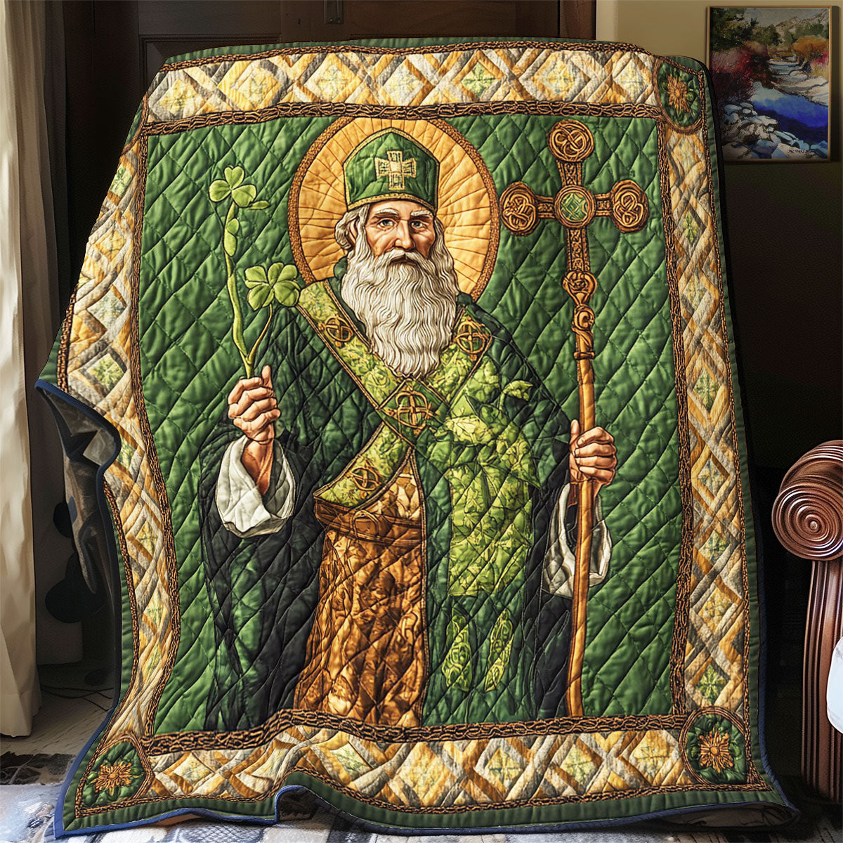 Patricius Portrait WY2102037CL Quilt