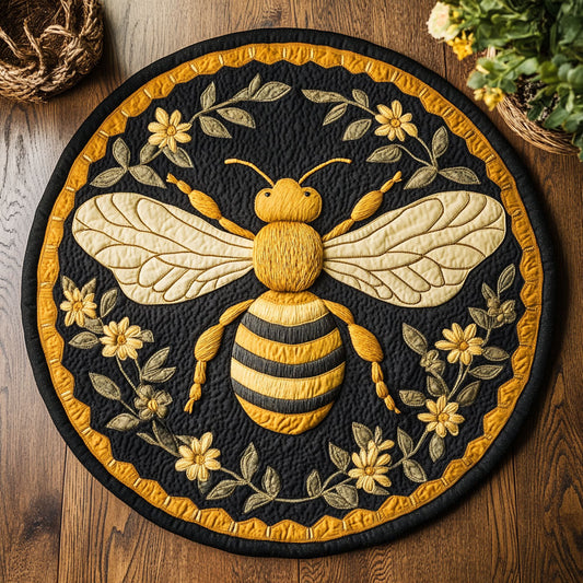Honey Spirit CP0309010CL Quilted Round Mat