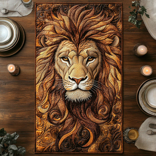 Lion Mane CW1001090CL Quilted Table Runner