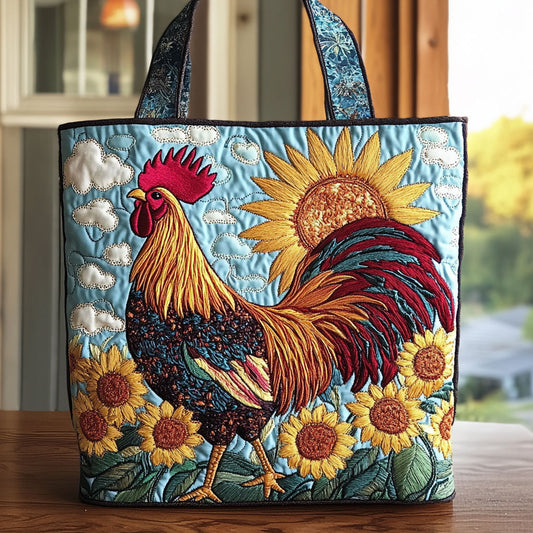 Golden Rooster Pride CW0810004CL Quilted Tote Bag