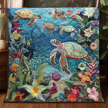 Sea Turtle WJ0904008CL Quilt