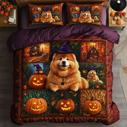 Chow Chow Puff Hug WN1108015CL Duvet Cover Set