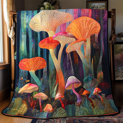 Mushroom Forest WX2402080CL Quilt