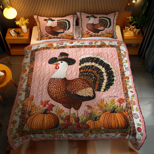 Western Turkey Feast WN0801111CL Duvet Cover Set