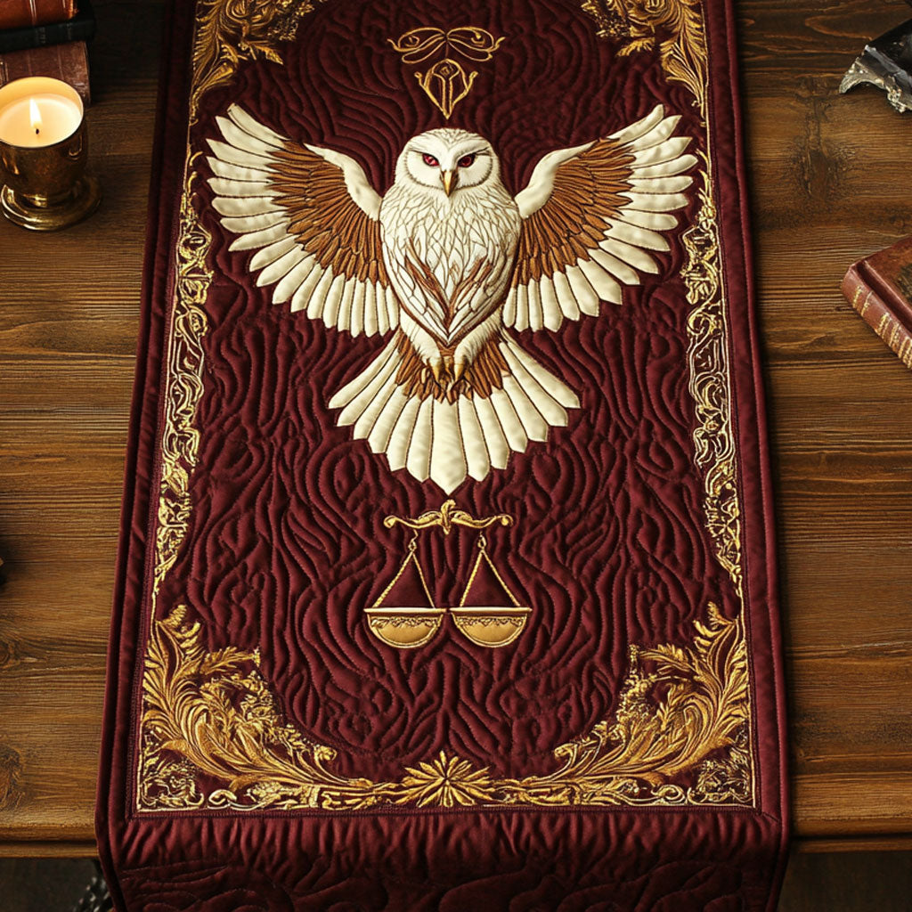 Owlwatch Court WN2307049CL Quilted Table Runner