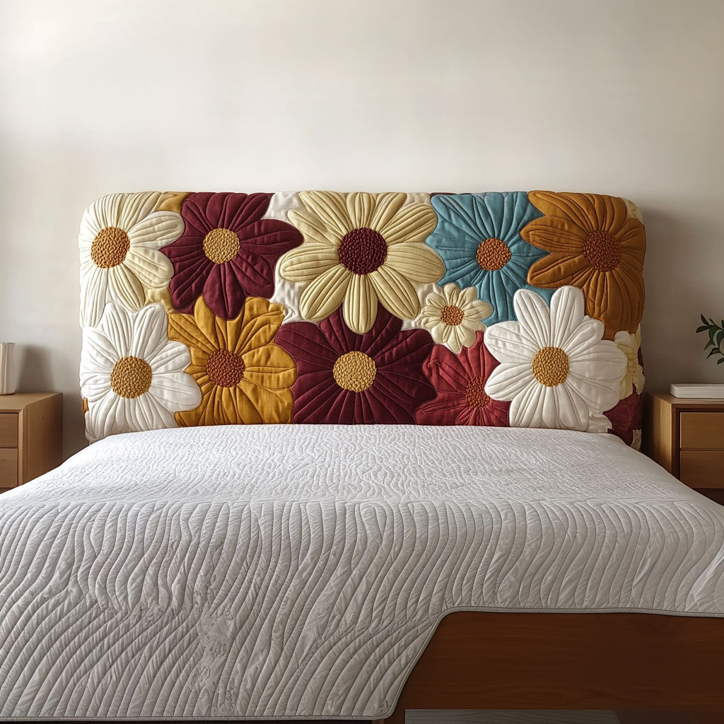 Blooming Daisy QA0501002CL Quilted Headboard Slipcover