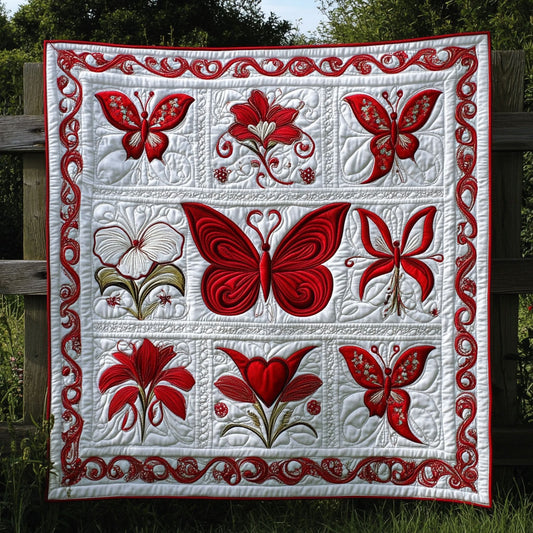 Blooming Butterfly WN0509004CL Quilt