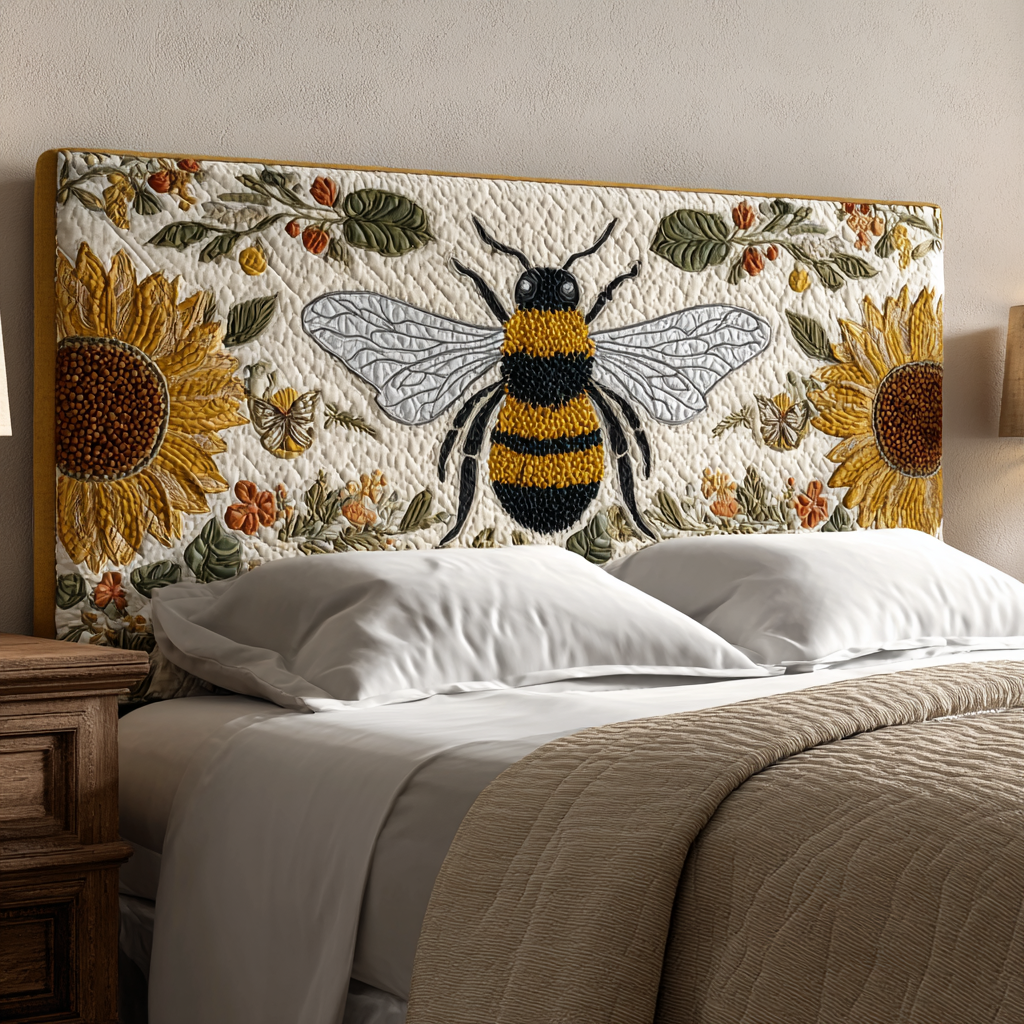 Be Sunflower XR2312022CL Quilted Headboard Slipcover