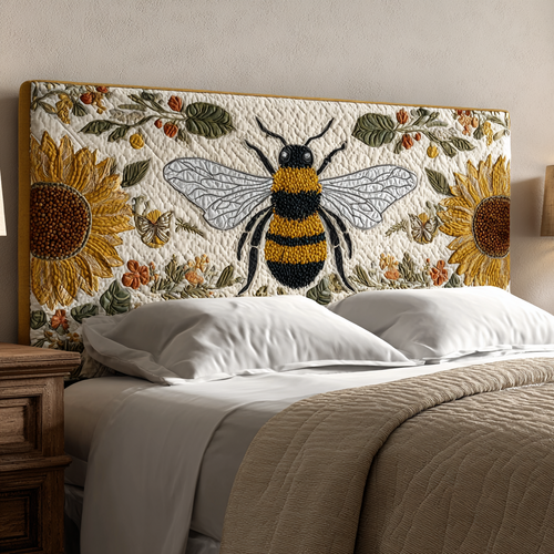 Be Sunflower XR2312022CL Quilted Headboard Slipcover
