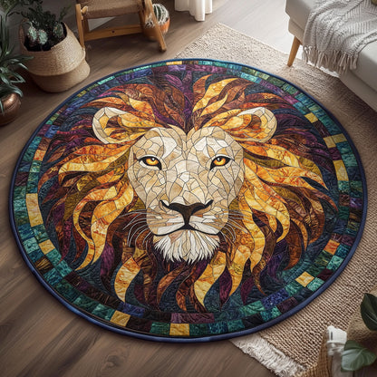 Lion WX1005028CL Quilted Round Mat