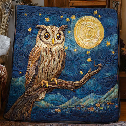 Owl Starry Night WX0406044CL Quilt