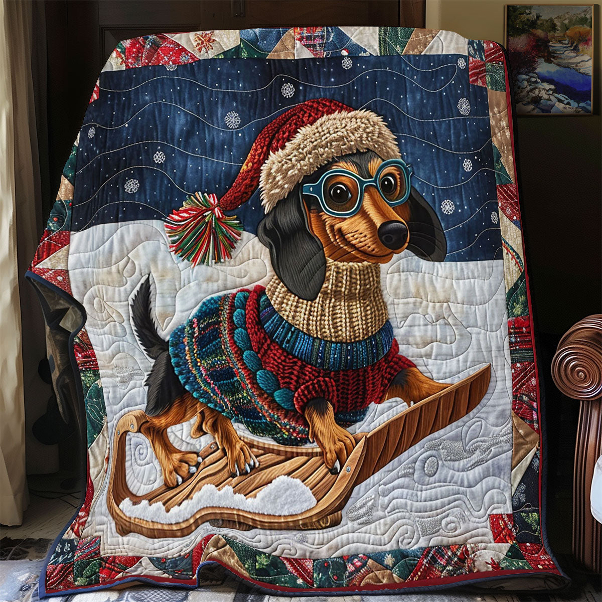 Sleigh Hound CP1211004CL Quilt
