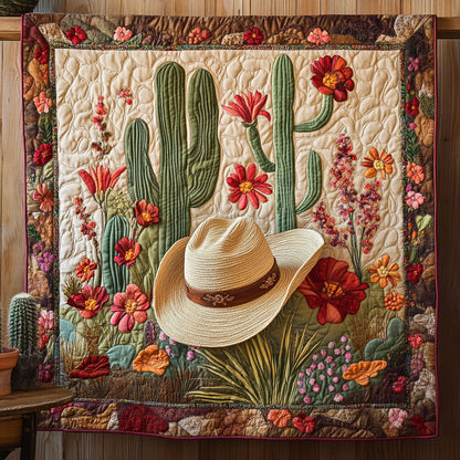 Desert Bloom Cowboy Spirit WY0307029CL Quilt