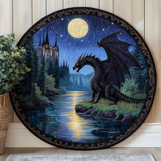 Dragon Dream CW2305421CL Quilted Round Mat