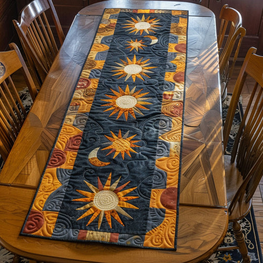 Golden Comet Trail CP1806018CL Quilted Table Runner