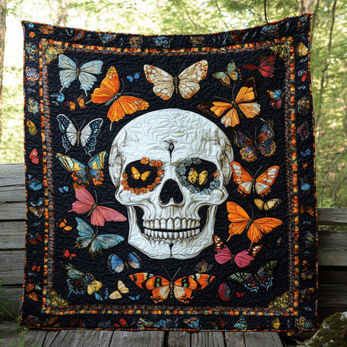 Eternal Skull Butterfly WN2309041CL Quilt