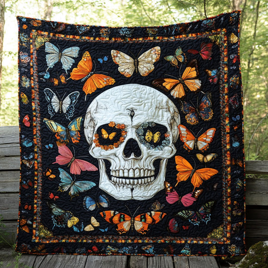 Eternal Skull Butterfly WN2309041CL Quilt