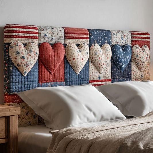 Homestead Love CP0501084CL Quilted Headboard Slipcover