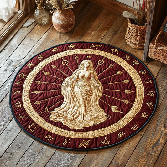 Virgo Spirit CP1707018CL Quilted Round Mat