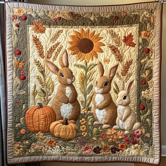 Autumn Cottontails WY2308042CL Quilt