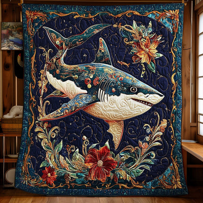 Flower Shark WY1801069CL Quilt