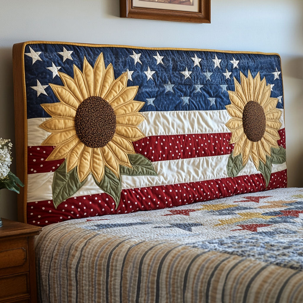 Sunflower Pride CP0301043CL Quilted Headboard Slipcover