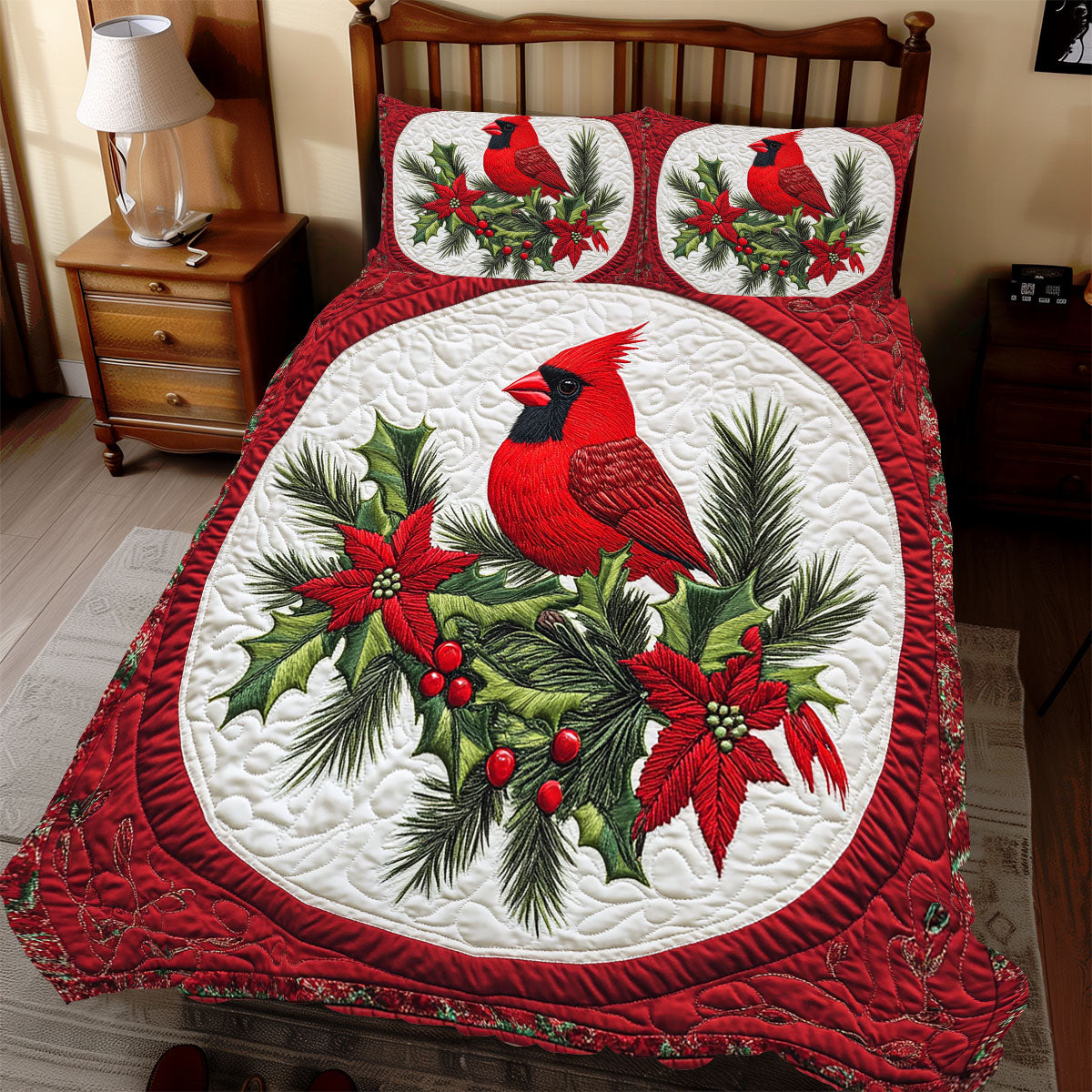 Vibrant Cardinal WX2412090CL Duvet Cover Set