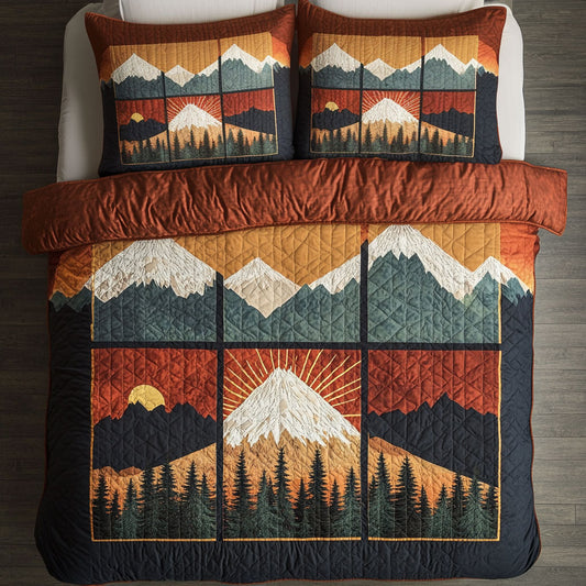 Ancient Path Mountain WN1208004CL Duvet Cover Set