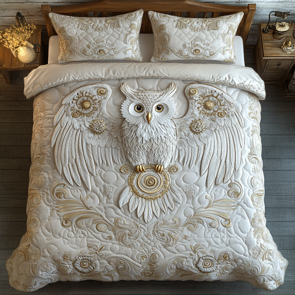 Mechanic White Old WY3012043CL Duvet Cover Set