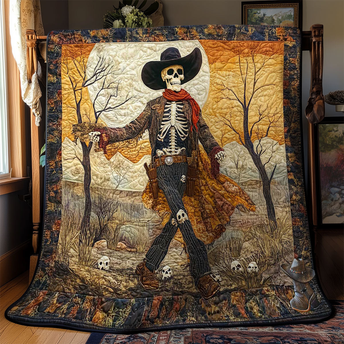 Cowboy Of The Dead WN2312040CL Quilt